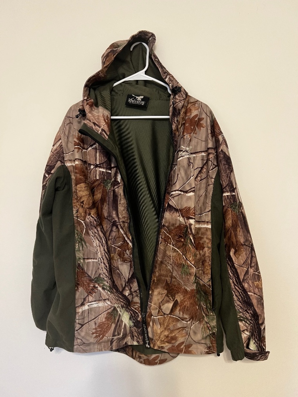 Men's Kings River Realtree Hunting Jacket Camouflage Pattern